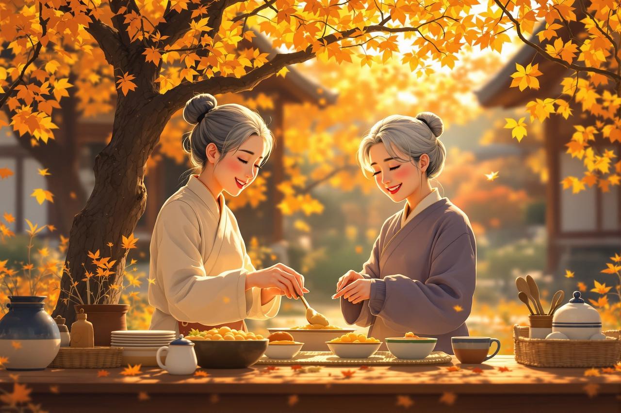 韩漫剧场 外婆的桂花糕 韩漫剧场 - 外婆的桂花糕