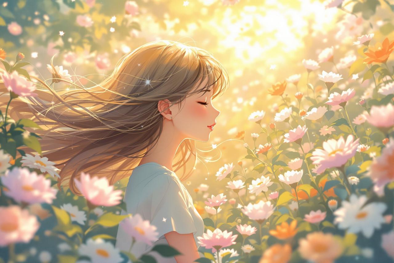 韩漫剧场作品 - 花与少女